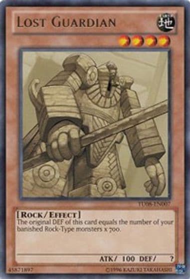Lost Guardian Turbo Pack: Booster Eight Yu-Gi-Oh! card