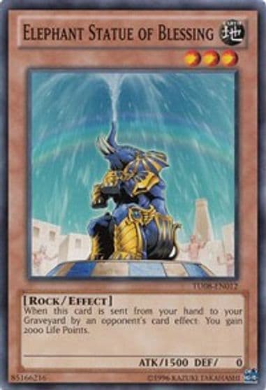 Elephant Statue of Blessing Turbo Pack: Booster Eight Yu-Gi-Oh! card