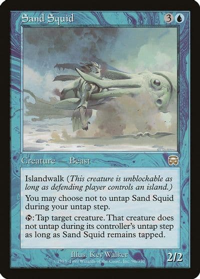Sand Squid Mercadian Masques Magic card
