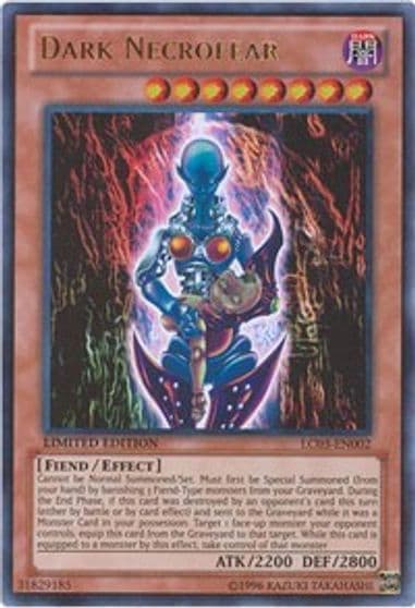 Dark Necrofear Legendary Collection 3: Yugi's World Yu-Gi-Oh! card