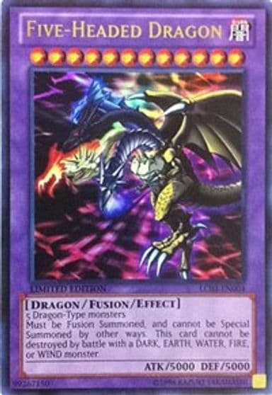 Five Headed Dragon Legendary Collection 3: Yugi's World Yu-Gi-Oh! card