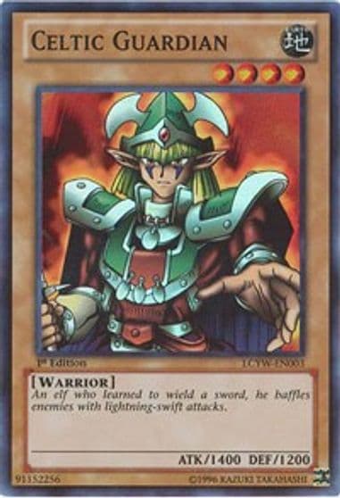 Celtic Guardian Legendary Collection 3: Yugi's World Yu-Gi-Oh! card