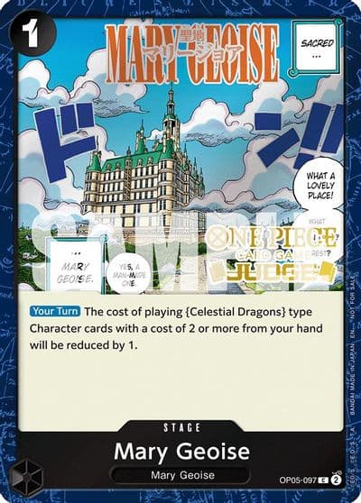 Mary Geoise Judge Pack Vol 7 One Piece Promotion Cards One Piece card