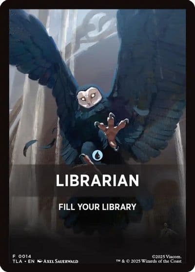 Librarian Theme Card Avatar: The Last Airbender Magic card