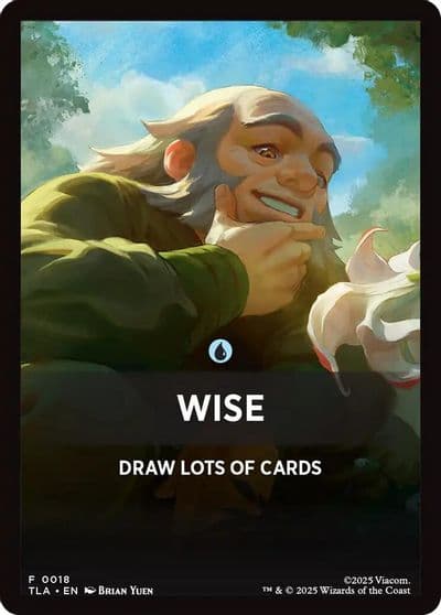 Wise Theme Card Avatar: The Last Airbender Magic card