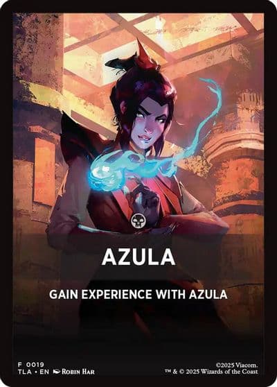 Azula Theme Card Avatar: The Last Airbender Magic card