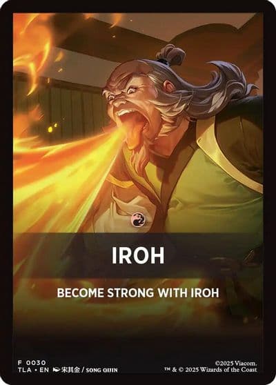 Iroh Theme Card Avatar: The Last Airbender Magic card