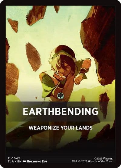 Earthbending Theme Card 0042 Avatar: The Last Airbender Magic card