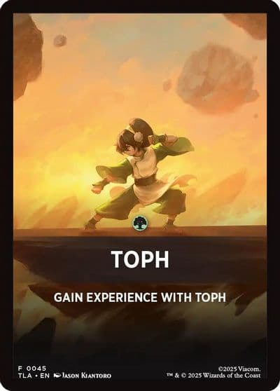Toph Theme Card Avatar: The Last Airbender Magic card