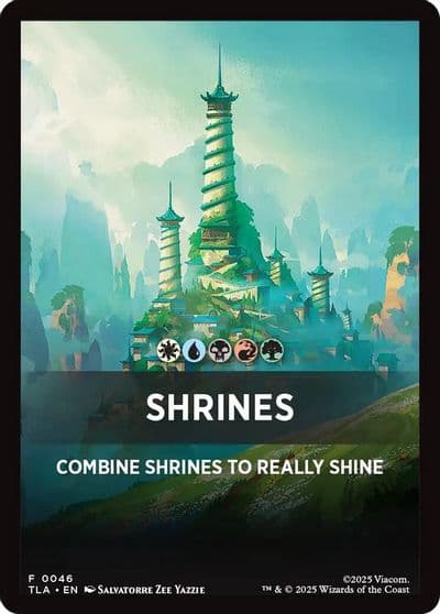 Shrines Theme Card Avatar: The Last Airbender Magic card