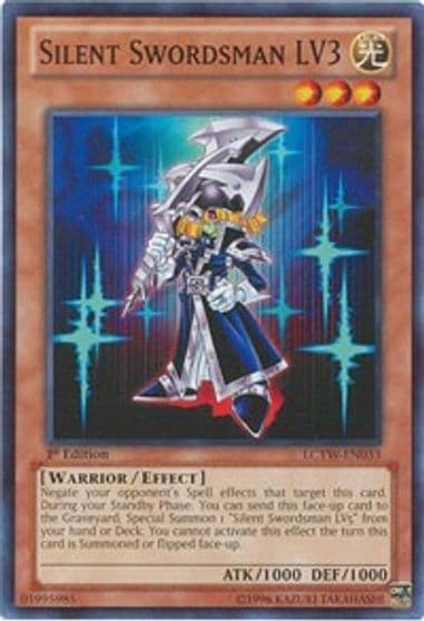 Silent Swordsman LV3 Legendary Collection 3: Yugi's World Yu-Gi-Oh! card