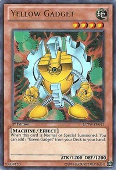 Yellow Gadget Legendary Collection 3: Yugi's World Yu-Gi-Oh! card