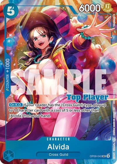 Alvida CS 25 26 Top Player Pack Vol 2 One Piece Promotion Cards One Piece card