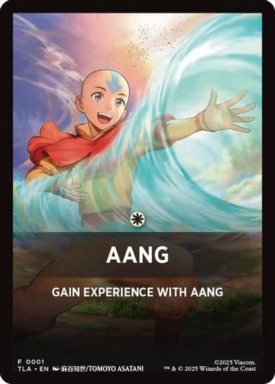 Aang Theme Card Avatar: The Last Airbender Magic card