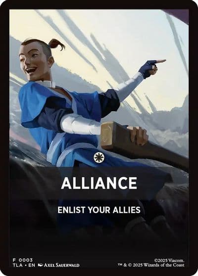 Alliance Theme Card Avatar: The Last Airbender Magic card