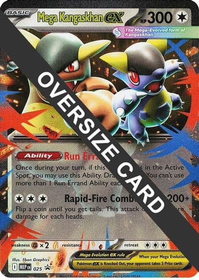 Mega Kangaskhan ex - 025 Jumbo Cards Pokemon card