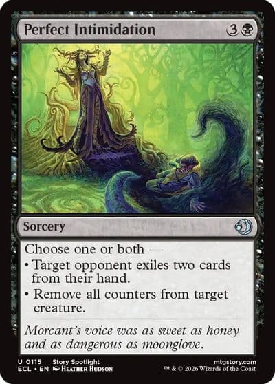Perfect Intimidation Lorwyn Eclipsed Magic card