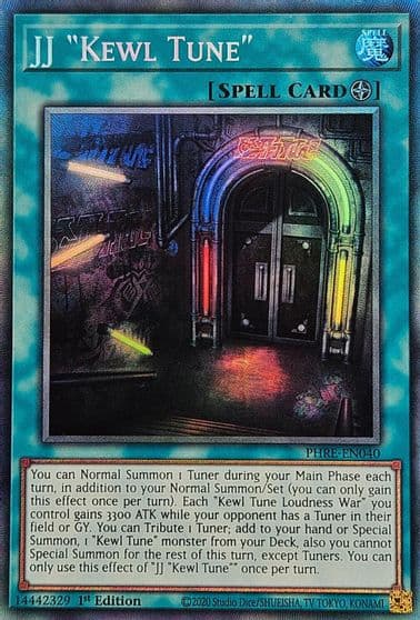 JJ Kewl Tune CR Phantom Revenge Yu-Gi-Oh! card