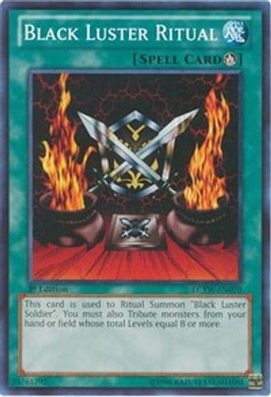 Black Luster Ritual Legendary Collection 3: Yugi's World Yu-Gi-Oh! card