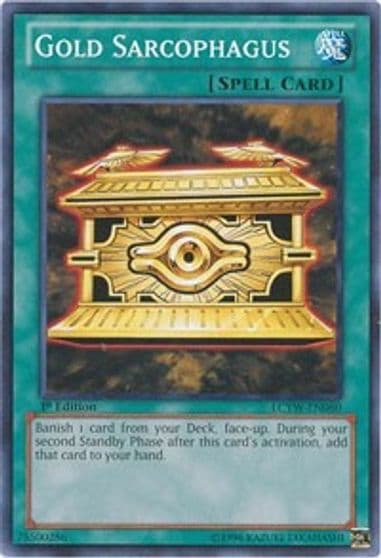 Gold Sarcophagus Legendary Collection 3: Yugi's World Yu-Gi-Oh! card