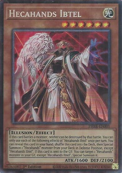 Hecahands Ibtel CR Phantom Revenge Yu-Gi-Oh! card