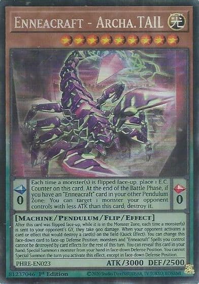 Enneacraft ArchaTAIL CR Phantom Revenge Yu-Gi-Oh! card