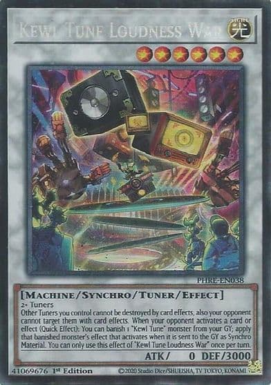Kewl Tune Loudness War CR Phantom Revenge Yu-Gi-Oh! card