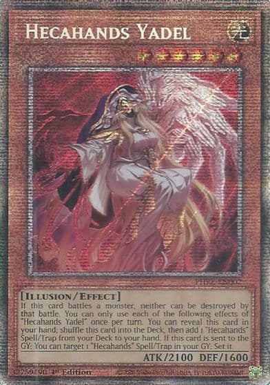 Hecahands Yadel Starlight Rare Phantom Revenge Yu-Gi-Oh! card