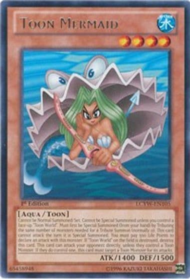 Toon Mermaid Legendary Collection 3: Yugi's World Yu-Gi-Oh! card