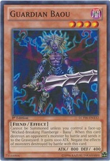 Guardian Baou Legendary Collection 3: Yugi's World Yu-Gi-Oh! card