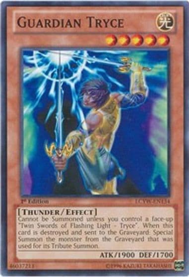 Guardian Tryce Legendary Collection 3: Yugi's World Yu-Gi-Oh! card