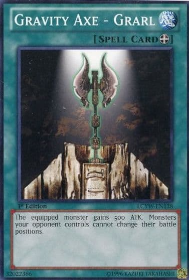 Gravity Axe Grarl Legendary Collection 3: Yugi's World Yu-Gi-Oh! card