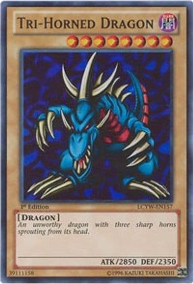 Tri Horned Dragon Legendary Collection 3: Yugi's World Yu-Gi-Oh! card