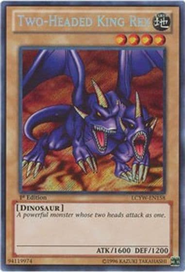 Two Headed King Rex Legendary Collection 3: Yugi's World Yu-Gi-Oh! card
