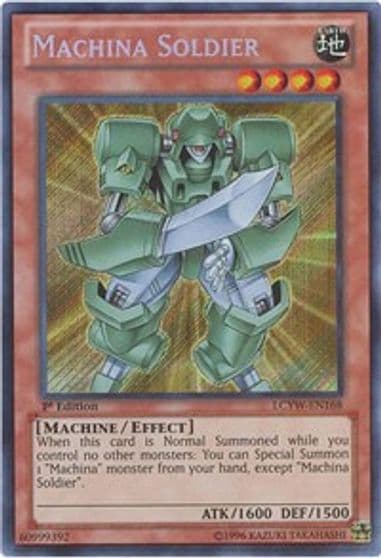 Machina Soldier Legendary Collection 3: Yugi's World Yu-Gi-Oh! card