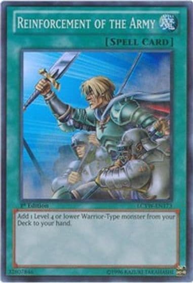 Reinforcement of the Army Legendary Collection 3: Yugi's World Yu-Gi-Oh! card