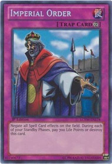 Imperial Order Legendary Collection 3: Yugi's World Yu-Gi-Oh! card