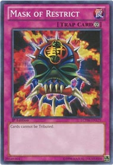Mask of Restrict Legendary Collection 3: Yugi's World Yu-Gi-Oh! card
