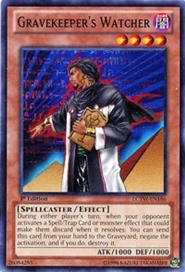 Gravekeepers Watcher Legendary Collection 3: Yugi's World Yu-Gi-Oh! card