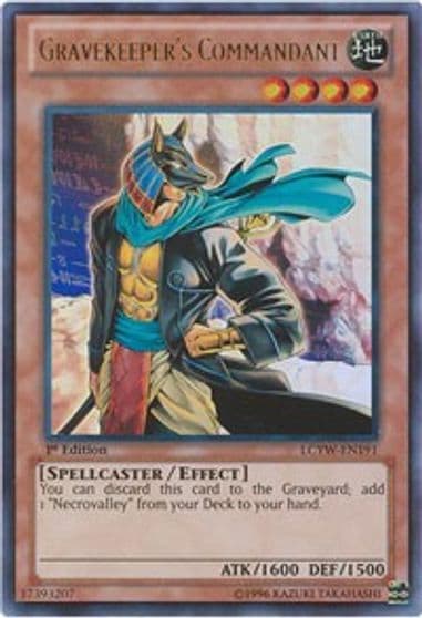 Gravekeepers Commandant Legendary Collection 3: Yugi's World Yu-Gi-Oh! card