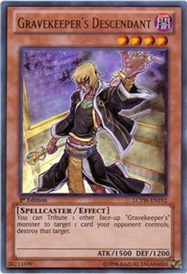 Gravekeepers Descendant Legendary Collection 3: Yugi's World Yu-Gi-Oh! card