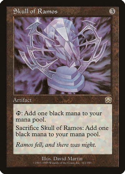 Skull of Ramos Mercadian Masques Magic card