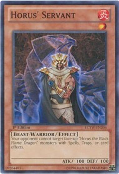 Horus Servant Legendary Collection 3: Yugi's World Yu-Gi-Oh! card