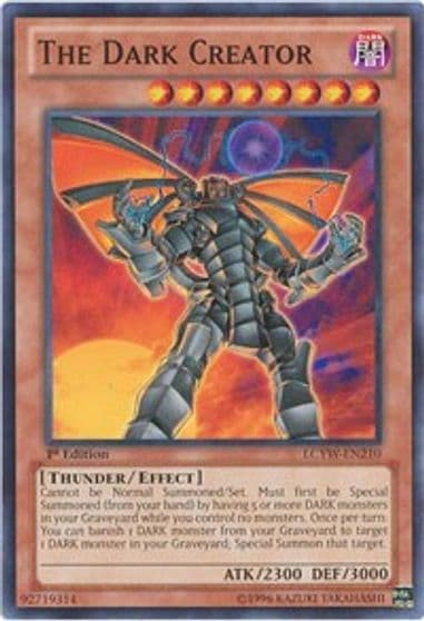 The Dark Creator Legendary Collection 3: Yugi's World Yu-Gi-Oh! card