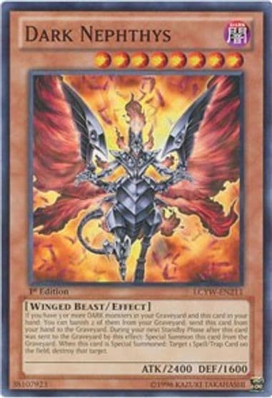 Dark Nephthys Legendary Collection 3: Yugi's World Yu-Gi-Oh! card