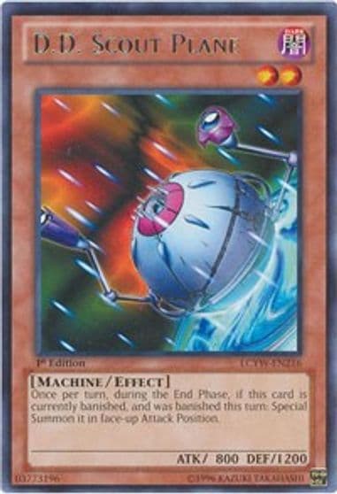 DD Scout Plane Legendary Collection 3: Yugi's World Yu-Gi-Oh! card