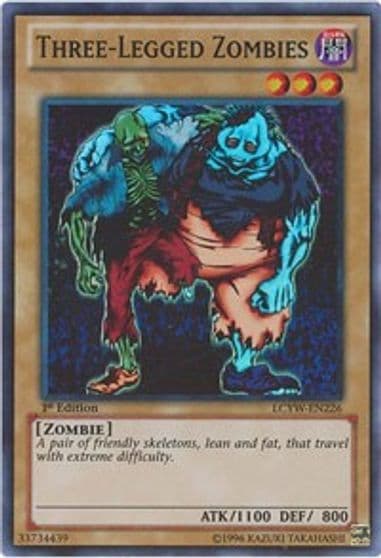 Three Legged Zombies Legendary Collection 3: Yugi's World Yu-Gi-Oh! card