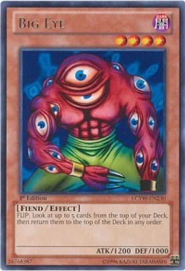 Big Eye Legendary Collection 3: Yugi's World Yu-Gi-Oh! card