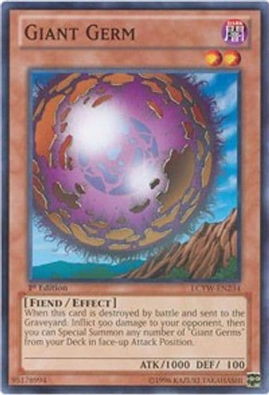Giant Germ Legendary Collection 3: Yugi's World Yu-Gi-Oh! card