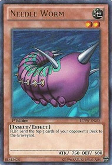 Needle Worm Legendary Collection 3: Yugi's World Yu-Gi-Oh! card